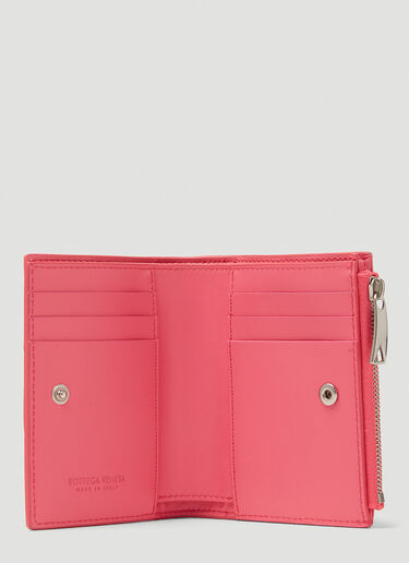 Bottega Veneta Small Bi-Fold Wallet Pink bov0247156
