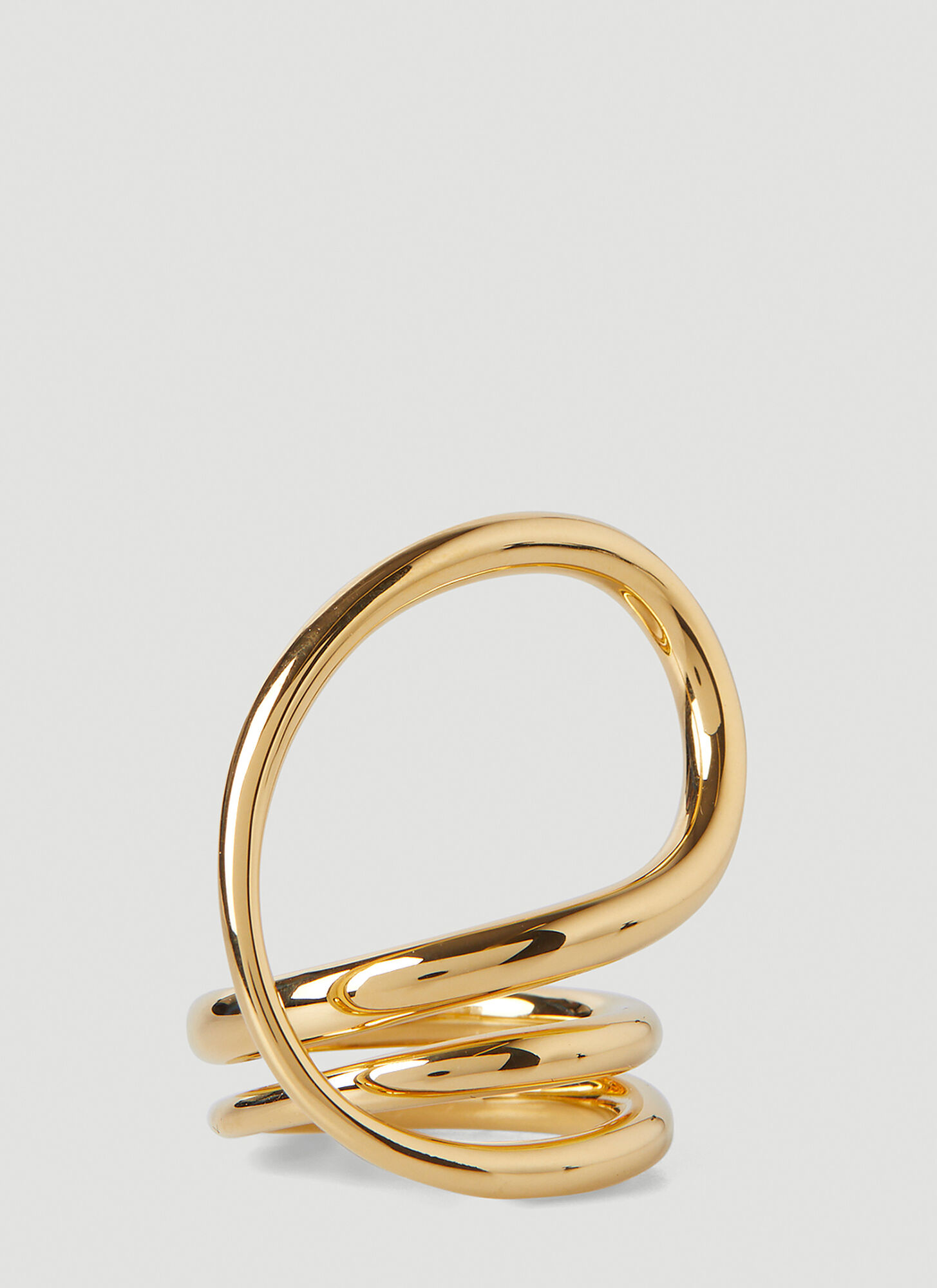 Shop Charlotte Chesnais Bague Round Trip Ring In Gold