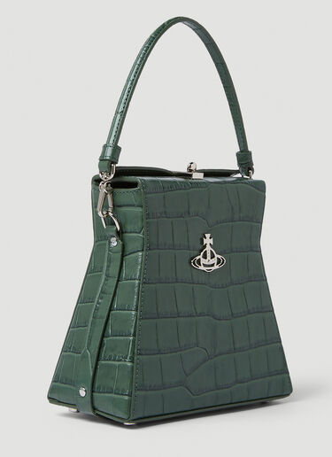 Vivienne Westwood Kelly Medium Handbag Green vvw0249026
