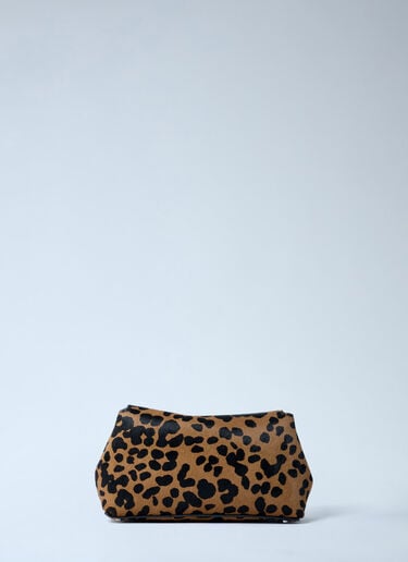 Mini T-Lock Clutch Bag TOTEME Mini T-Lock Clutch Bag Brown tot0262010