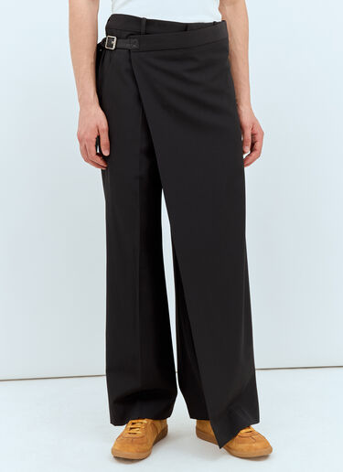Acne Studios Wrap Over Pants Black acn0158012