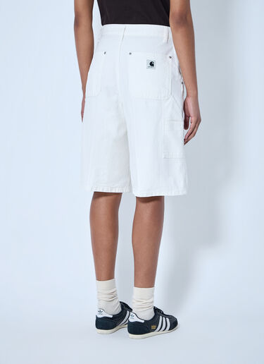 Carhartt WIP Nixon Single Knee Shorts White wip0265001