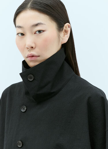 Issey Miyake Ease Wool Jacket Black ism0255010