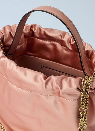 Chloé Drawstring Chain Icons Handle Bag Pink chl0264050