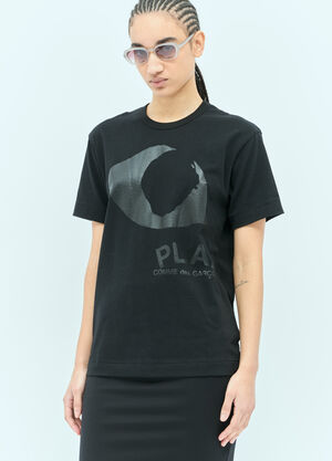 Comme Des Garçons PLAY Play T-Shirt Black cpl0356013
