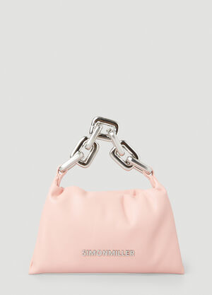 SIMON MILLER Linked Mini Puffin Handbag Pink smi0251035