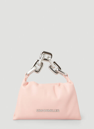 SIMON MILLER Linked Mini Puffin Handbag Pink smi0251035
