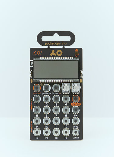Teenage Engineering PO-33 Pocket Operator KO Sampler/Sequrencer Black tee0353001