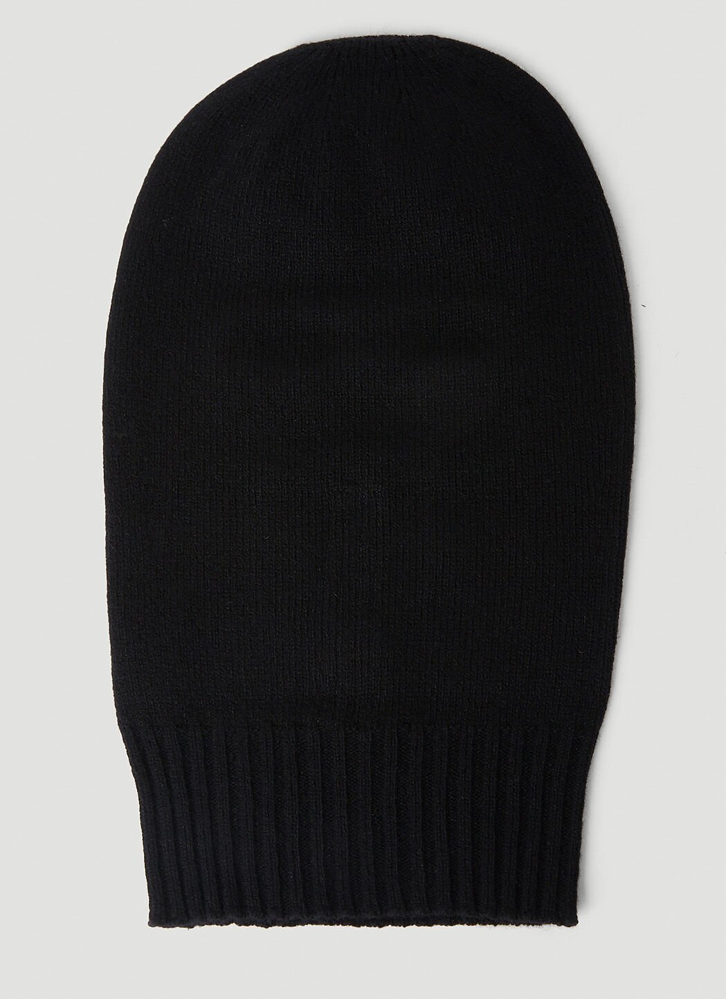 Rick Owens Men's' Knit Balaclava in Black | LN-CC®