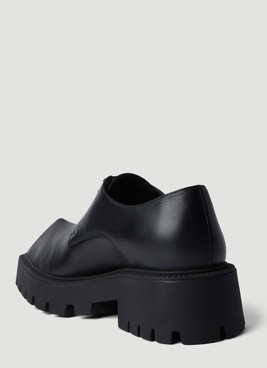Balenciaga Rhino Derby Lace Up Shoes Black bal0250073