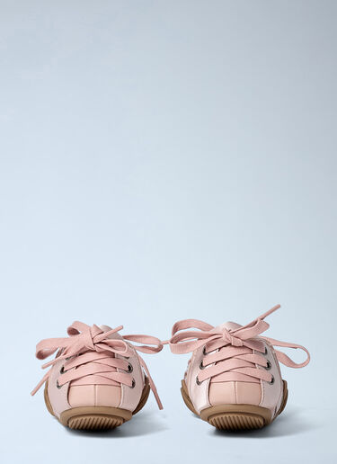 Satin Lace-Up Shoes Acne Studios Satin Lace-Up Shoes Pink acn0262024