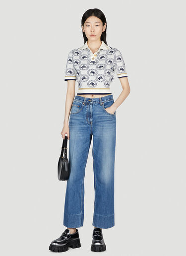 Gucci Polo Top White guc0253019