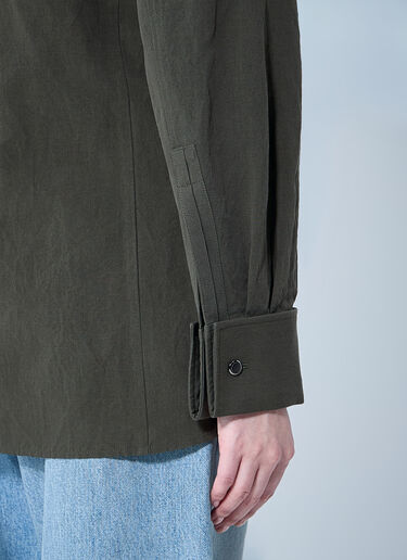 Saint Laurent Cassandre Shirt Beige sla0259014