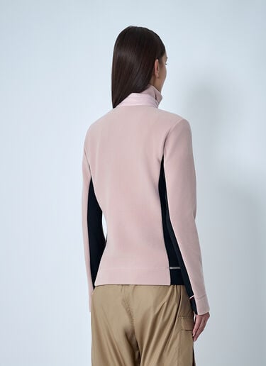 Contrast Panel Sweatshirt Moncler Grenoble Contrast Panel Sweatshirt Pink mog0262014