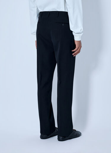 Prada Tailored Wool Trousers Black pra0166212