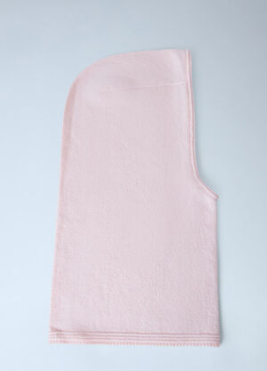 Chloé Iconic Wool Balaclava Pink chl0266034