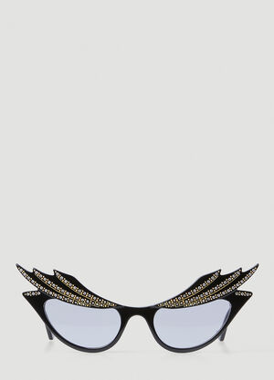 Bottega Veneta Hollywood Forever Cat Eye Sunglasses White bov0253052