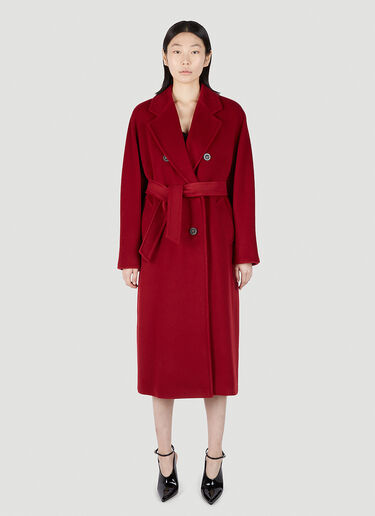 Max Mara Special Edition 101801 Icon Coat Red max0251004