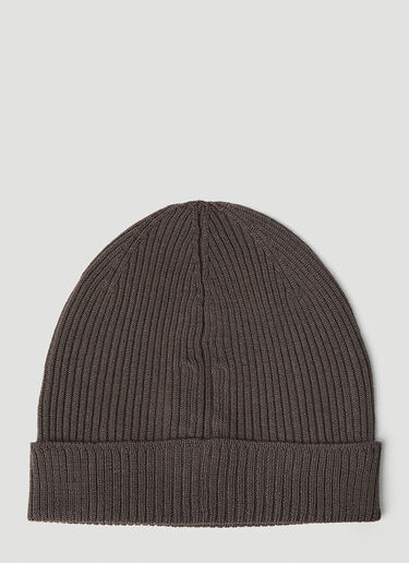 골지 니트 비니 햇 Rick Owens 골지 니트 비니 햇 브라운 ric0151034