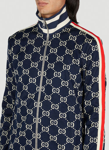 Gucci GG Jacquard Track Jacket Navy guc0153018