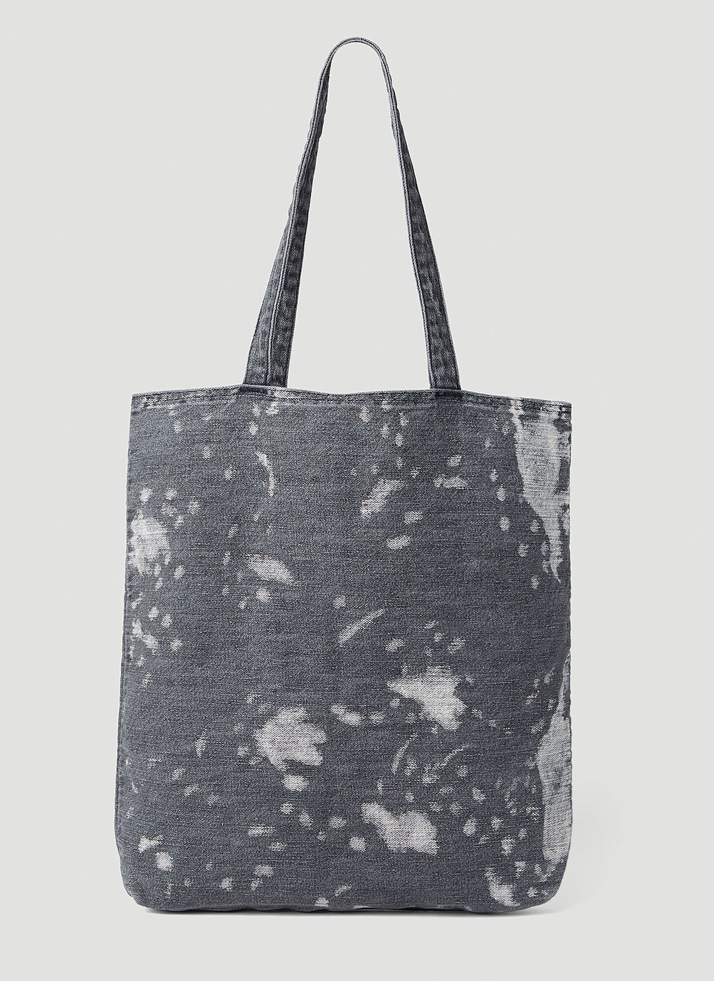Ln-cc X Non Denim Denim Tote Bag In Grey
