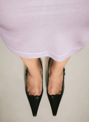 Saint Laurent Lee Slingback Pumps Black sla0257042