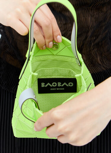 Bao Bao Issey Miyake プリズムプラス ミニトートバッグ グリーン bao0257001