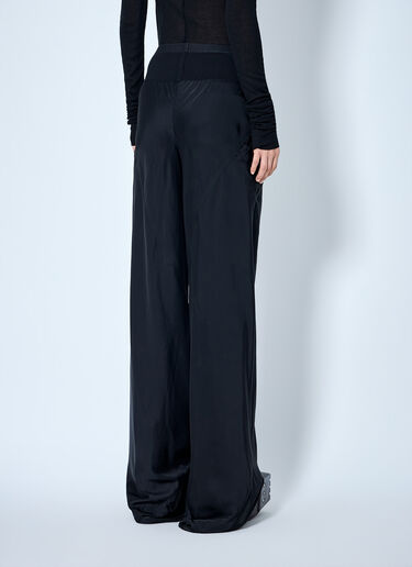 Rick Owens Bias Wide-Leg Pants Black ric0265024