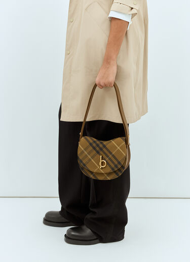 Burberry Small Rocking Horse Shoulder Bag Green bur0258019
