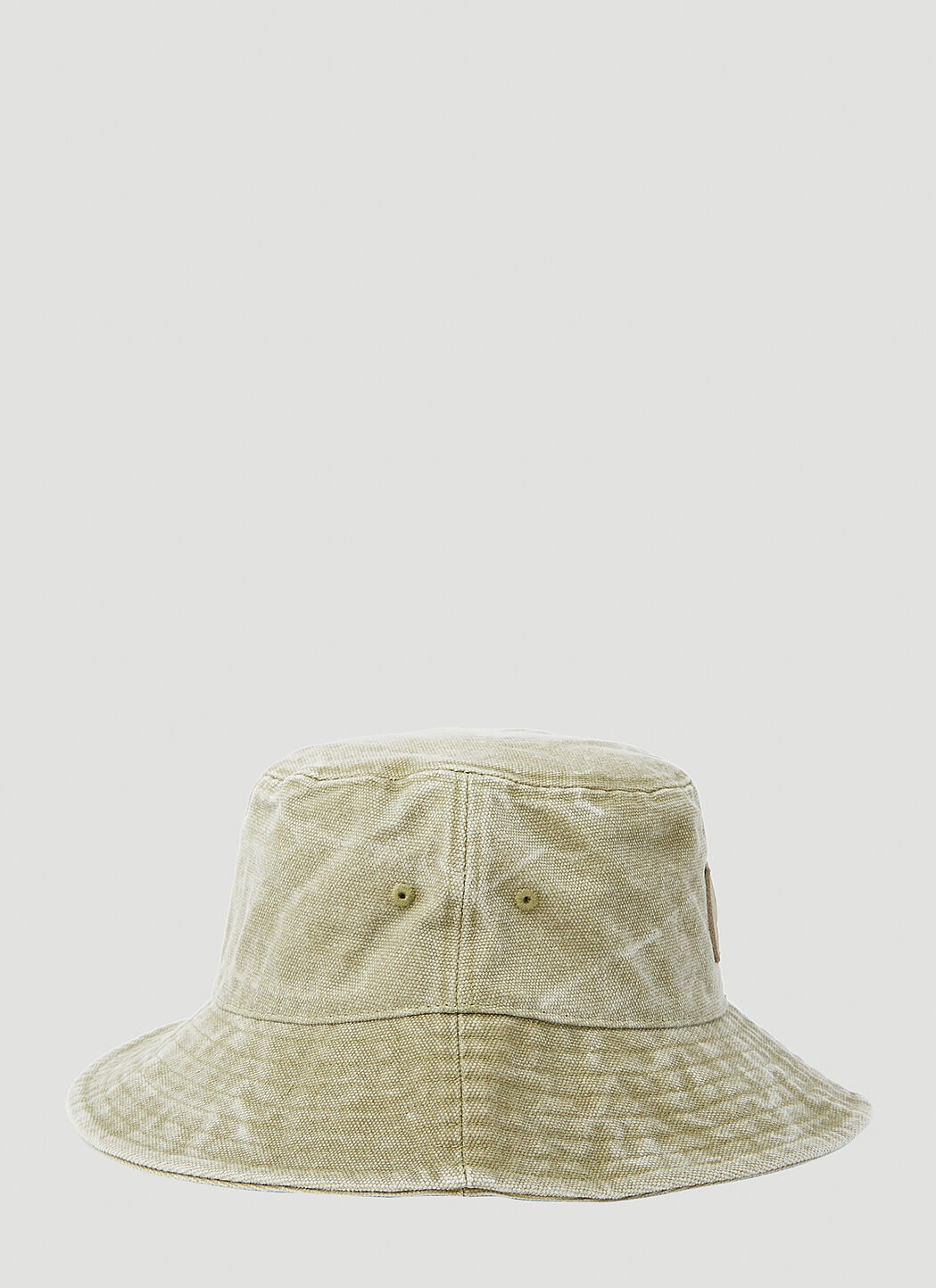 Acne Studios Men s Marbleized Bucket Hat in Khaki LN CC