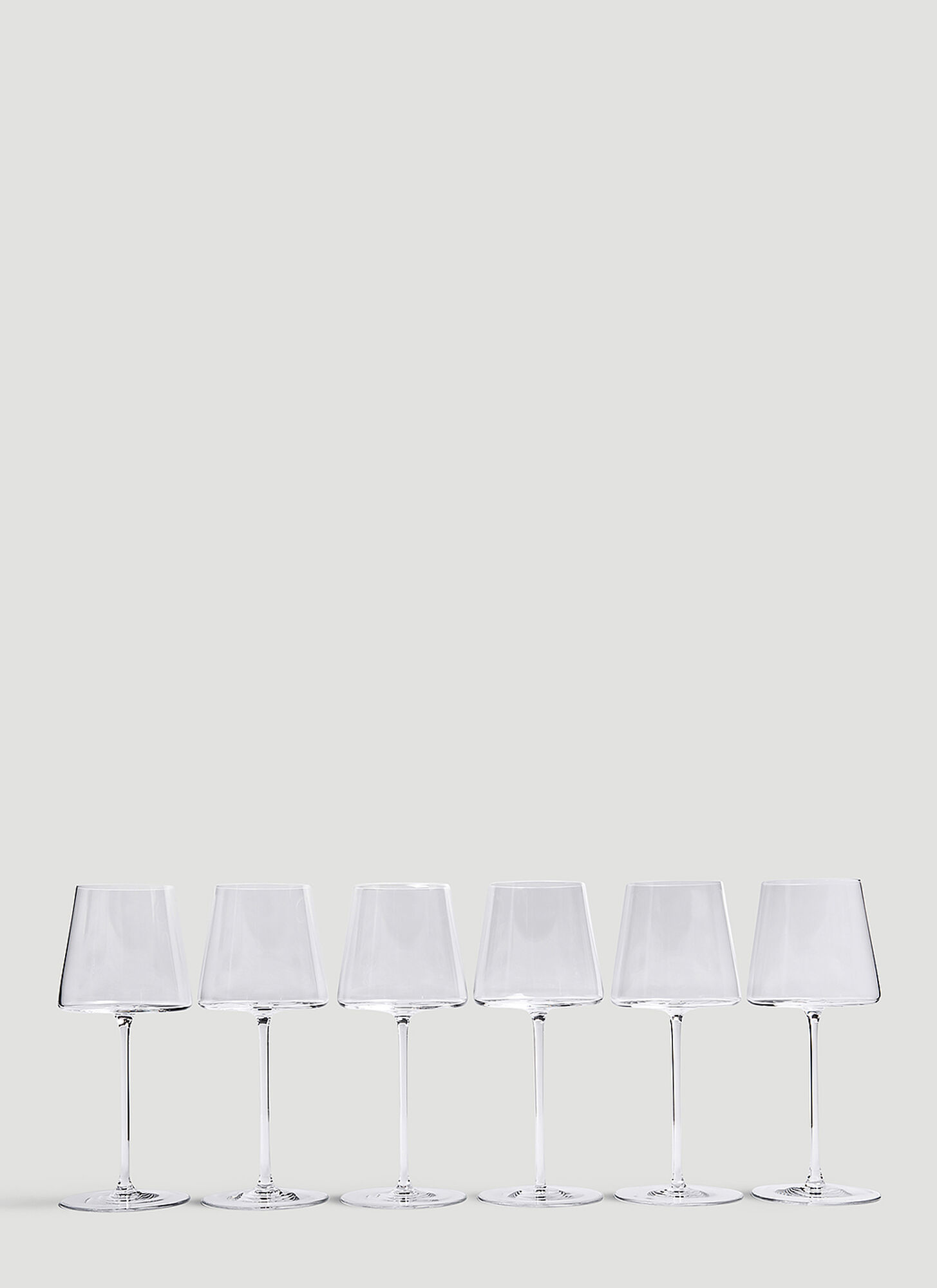 Ichendorf Milano Set Of Six Manhattan Red Wine Glass Unisex Transparent