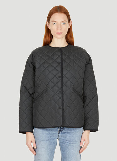 TOTEME Quilted Jacket Black tot0251002