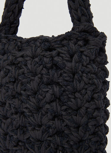 Marco Rambaldi Knit Shoulder Bag Black mra0252025