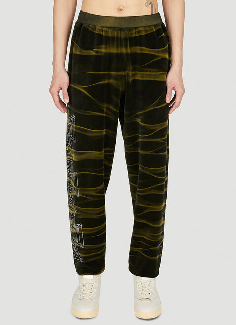 Aries Tie Dye Track Pants White ari0254007