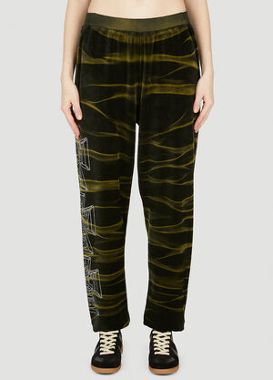 Aries x Juicy Couture Tie Dye Track Pants Black ajy0352006