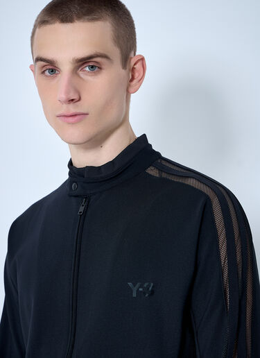 Y-3 Logo Motif Track Jacket Black yyy0160025