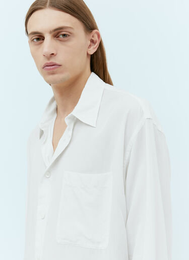 Lemaire Relaxed Shirt White lem0154003