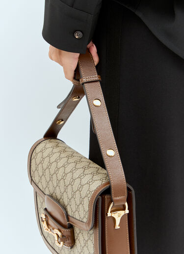 1955 Horsebit Shoulder Bag Gucci 1955 Horsebit Shoulder Bag Brown guc0239074