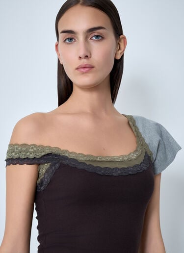 Double Tank Top August Barron Double Tank Top Brown all0262002