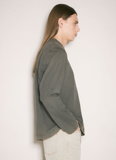 Our Legacy Big Long-Sleeve Sweatshirt Grey our0159002