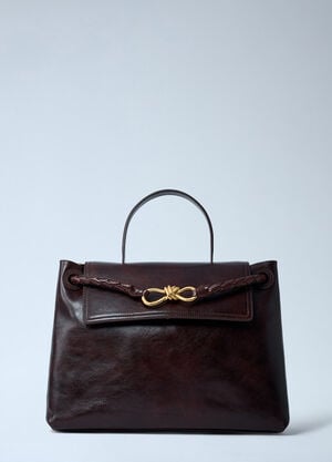 Bottega Veneta Medium Ciao Ciao Handbag Dark Brown bov0261047