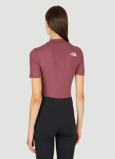 The North Face Elements Logo Embroidery Bodysuit Burgundy tne0250017