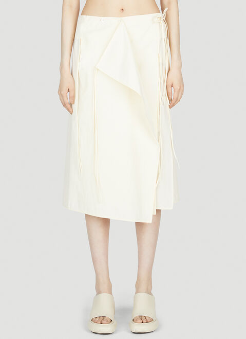 Lemaire Layered Skirt Beige lem0254003