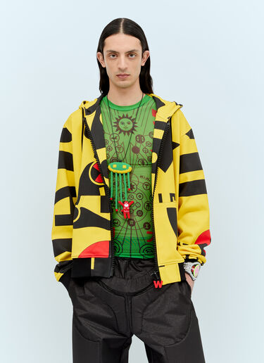 Walter Van Beirendonck Beam Me Up Necklace Green wlt0156034