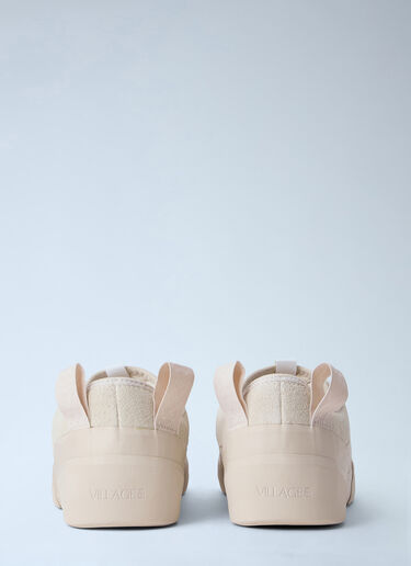 Village PM Suede Panel Sneakers Cream vpm0164001