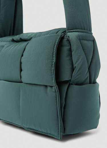 Small Padded Tech Cassette Crossbody Bag Bottega Veneta Small Padded Tech Cassette Crossbody Bag Green bov0155021