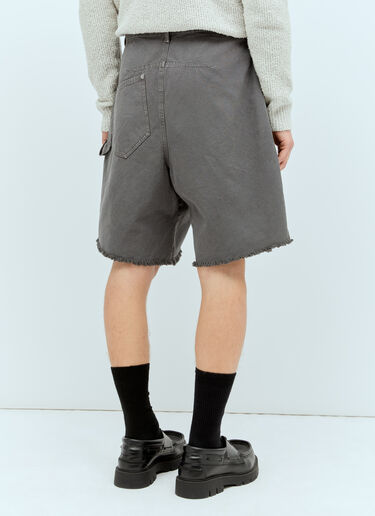 JW Anderson Twisted Workwear Bermuda Shorts Grey jwa0156001