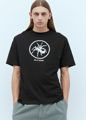 ICE & TECHNO Spider T-Shirt Black int0154003