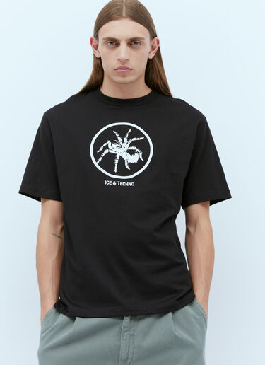 ICE & TECHNO Spider T-Shirt Black int0154003