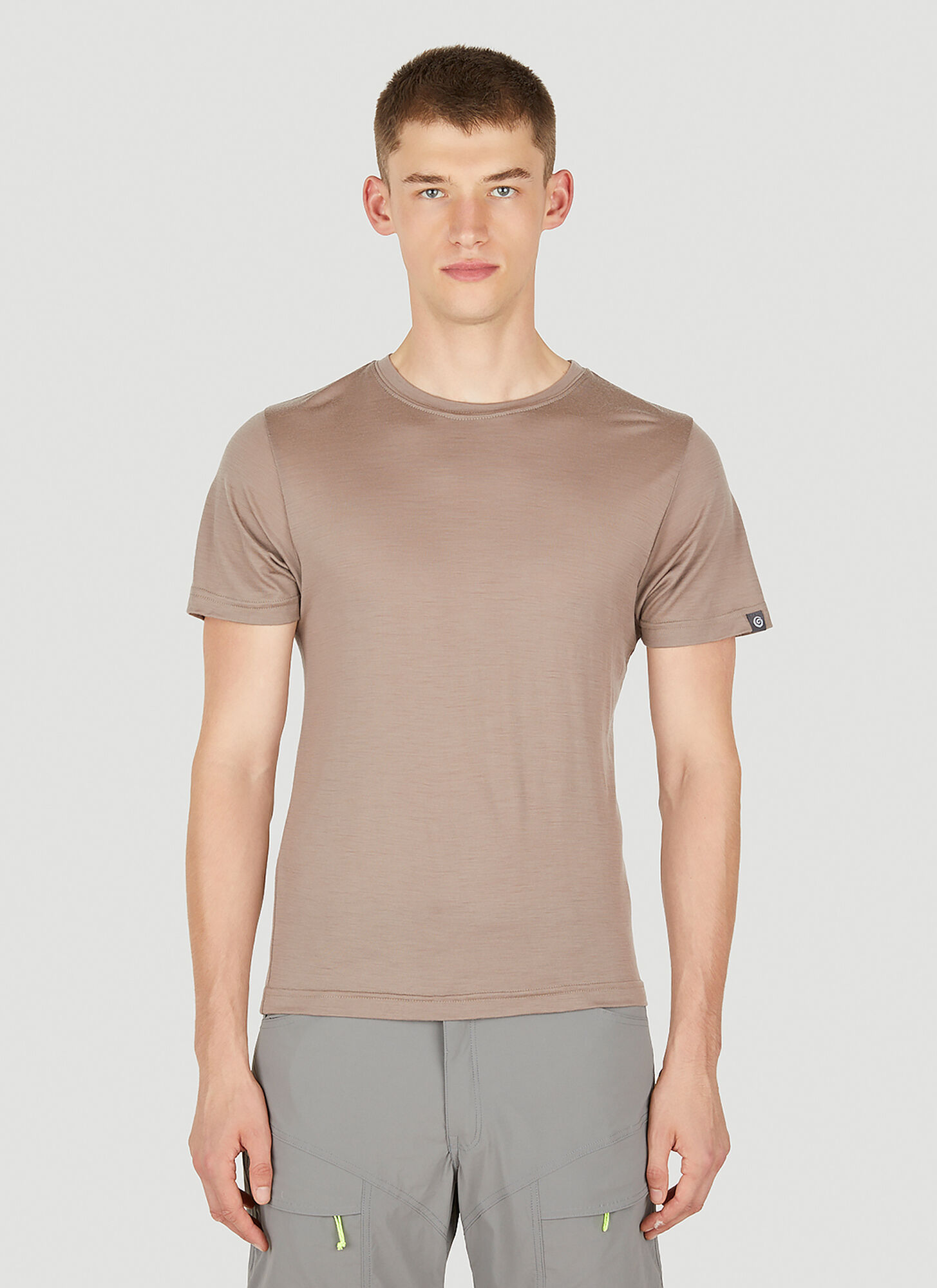 Ostrya Koroc Merino Trail Tee In Brown